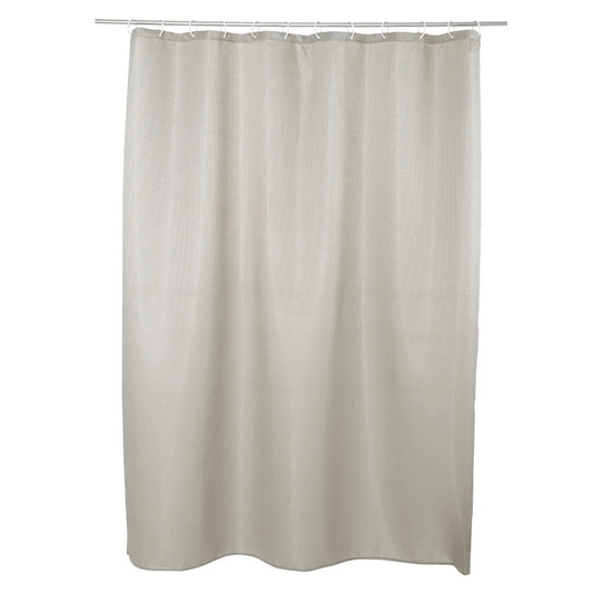 SHOWER CURTAIN HONEY COMB BROWN 180X200