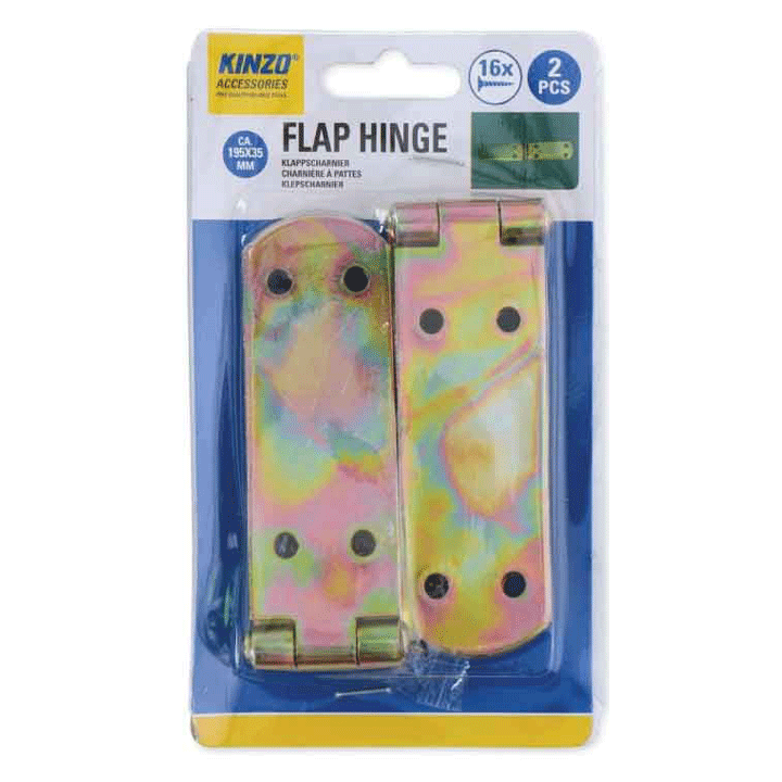 FLAP HINGE 2PC INCL. 16SCREWS