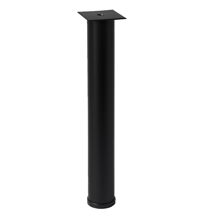 FURNITURE LEGS BLACK MAT 80X710MM