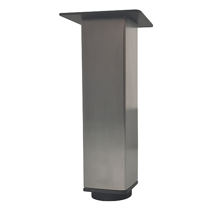 FURNITURE LEG ADJUSTABLE INOX MAT 100MM