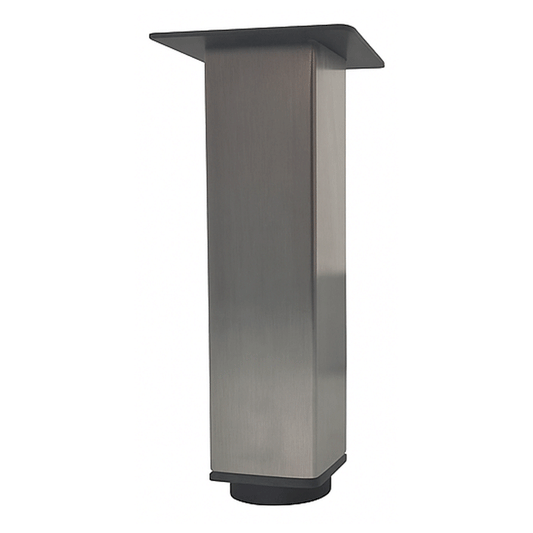 FURNITURE LEG ADJUSTABLE INOX MAT 100MM