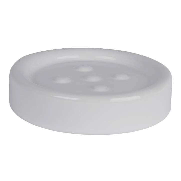 CERAMIC SOAP DISH POLARIS WHITE [19273100]