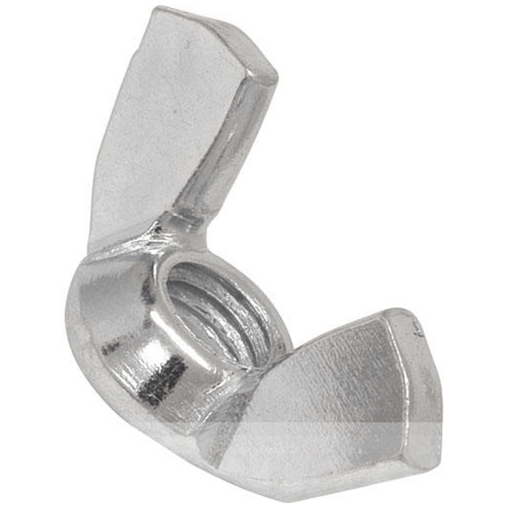 WING NUTS M6 ZINC [4PCS]