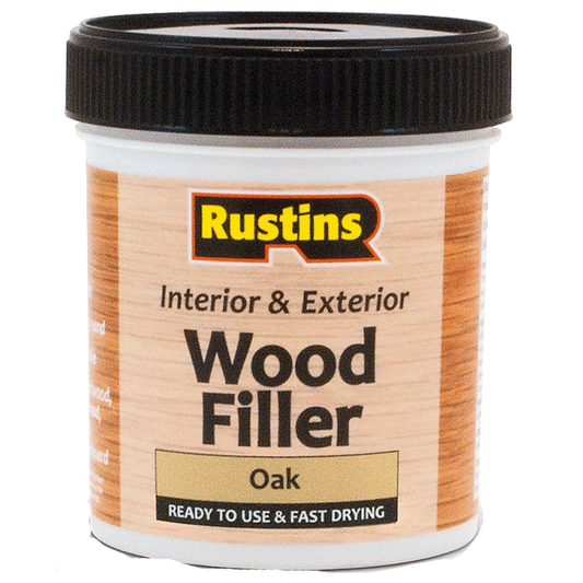 WOOD FILLER OAK 250ML RUSTINS