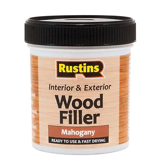 WOOD FILLER MAHOGANY 250ML RUSTINS