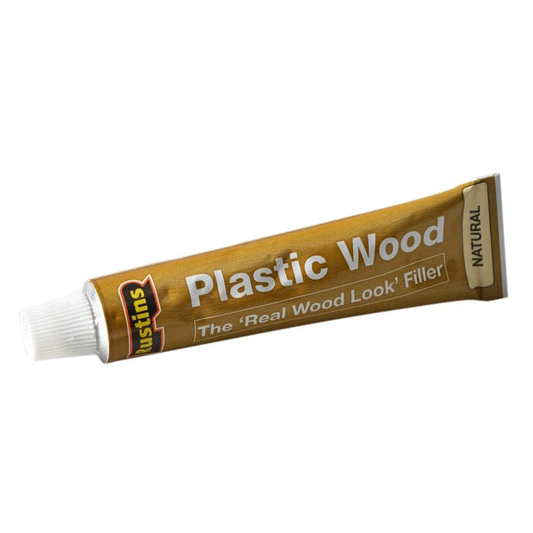 PLASTIC WOOD TUBE NATURAL RUSTINS