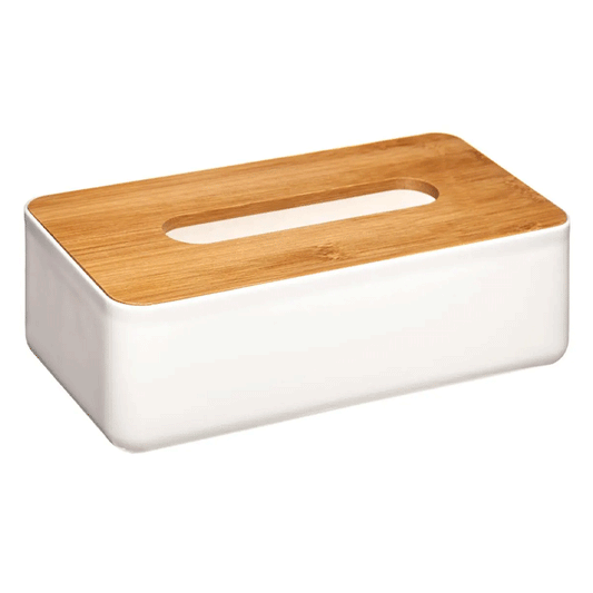 TISSUE BOX NATUREO WHITE