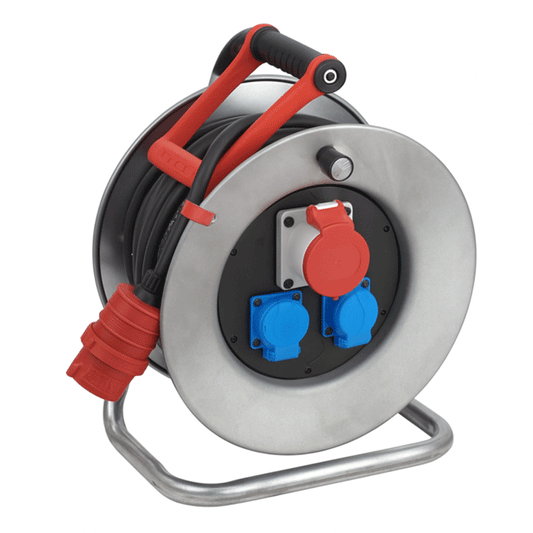 PREMIUM-LINE EXTENSION SOCKET 6-WAY LIGHT GREY 3M