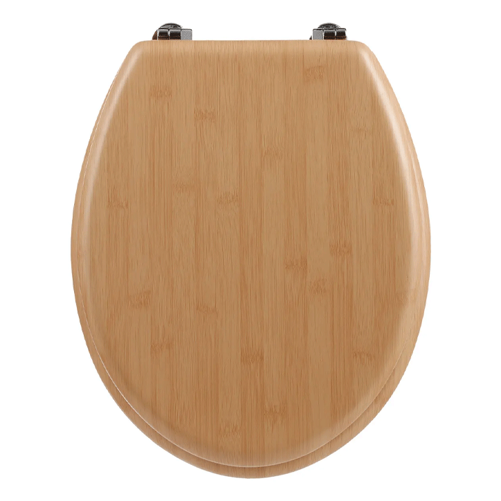 TOILET SEAT BAMBOO EFFECT + ZI