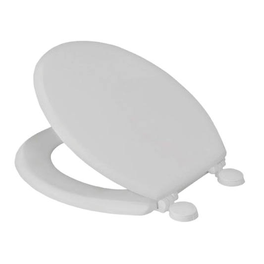 BEMIS TOILET SEAT WHITE 7500