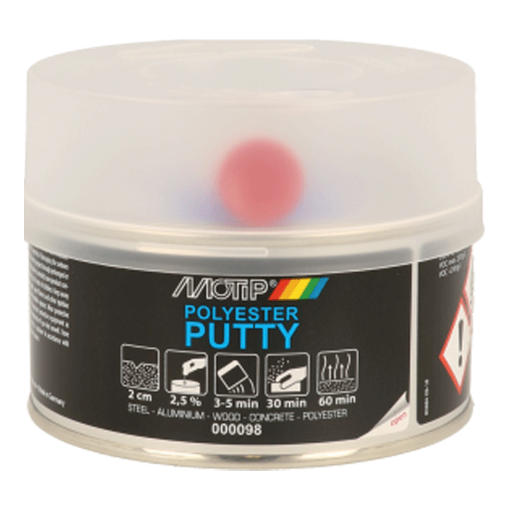 MOTIP POLYESTER PUTTY 250GR