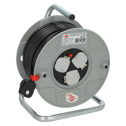 STANDARD AK 260 CABLE REEL 50M H05VV-F 3G1,5