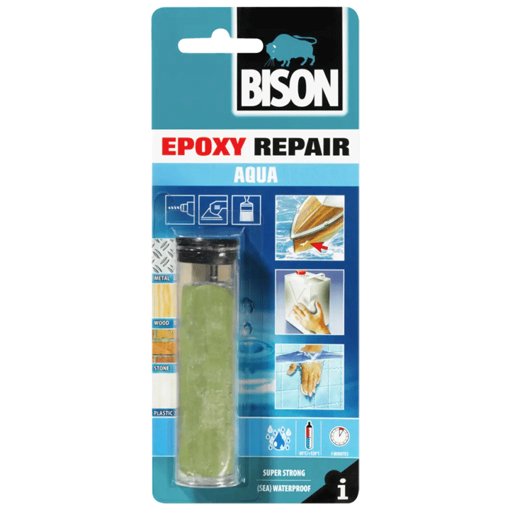 BISON EPOXY REPAIR AQUA CARD 12