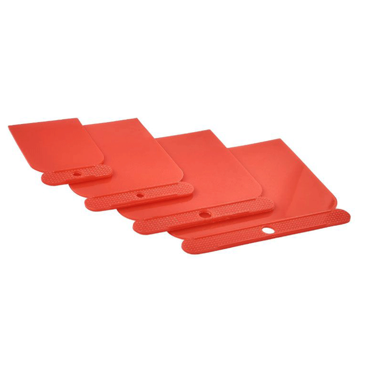 PLASTIC SCRAPER SET - 4PCS