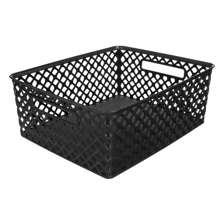 11L BASKET FOLK BLACK