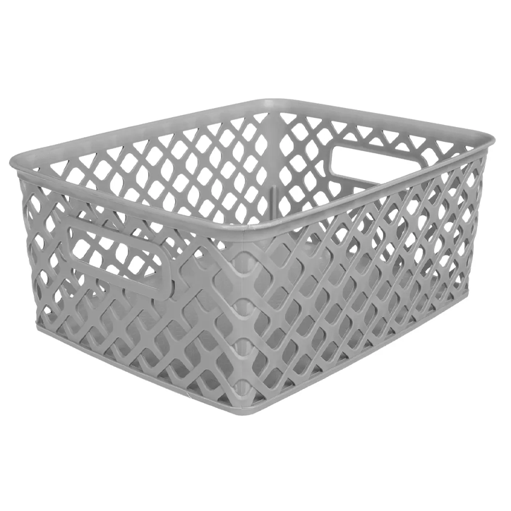 4L BASKET FOLK GREY