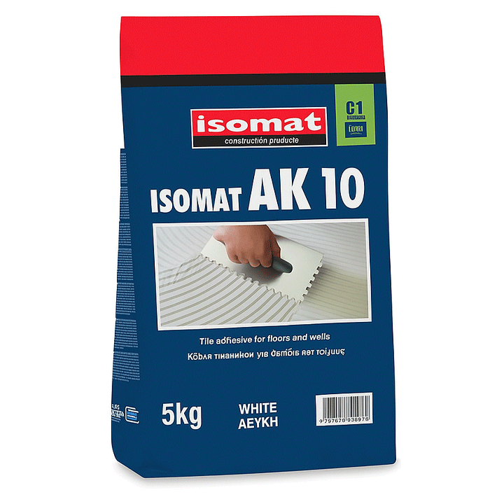 AK-10 WHITE ISOMAT 5KG