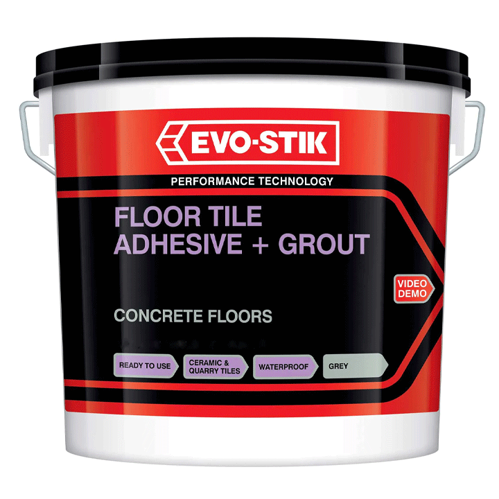 WOODEN FLOOR ADHESIVE + GROUT 5KG EVOSTIK