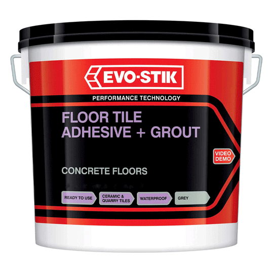 WOODEN FLOOR ADHESIVE + GROUT 5KG EVOSTIK