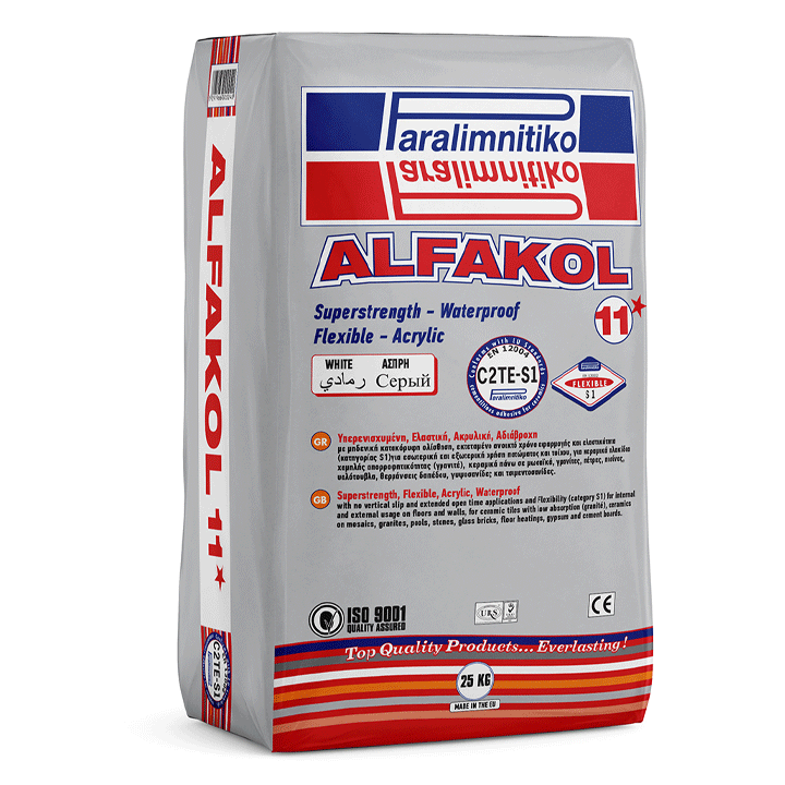 ALFAKOL 11* ACRYLIC WHITE FLEX 25KG