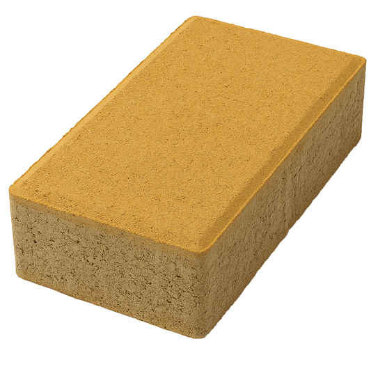 CONCRETE BLOCKS 100X200X60MM OCHRA