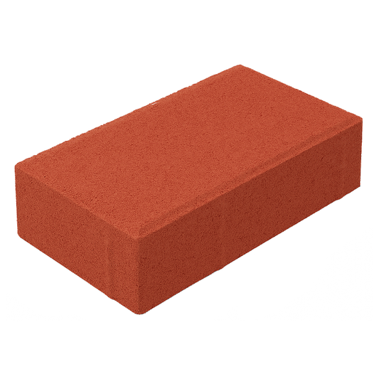 CONCRETE BLOCKS 100X200X60MM RED