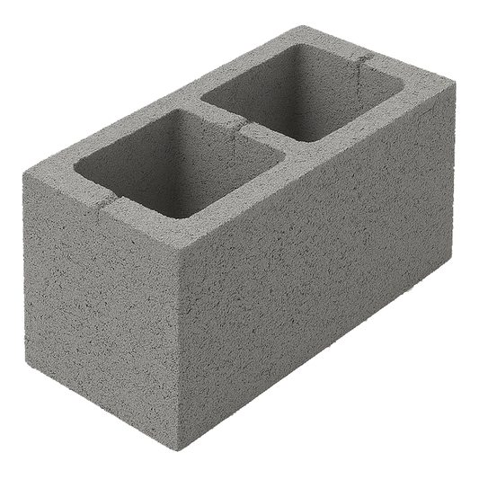 BLOCKS TYPE B 20X20X40 GREY