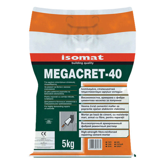 MEGACRET40 GREY 5KG ISOMAT