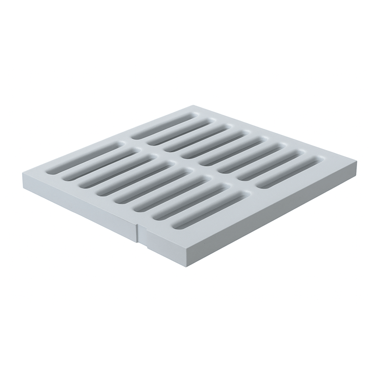 UPVC REINFORCED GRID 200X200MM GREY