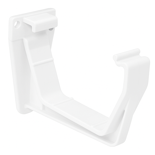 GUTTER BRACKET PLASTIC WHITE