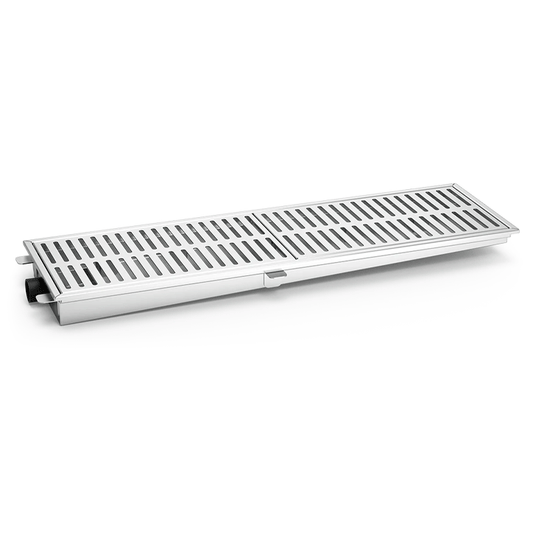 CHANNEL DRAIN ANTI-ODOUR 100X1000MM  ?2" INOX