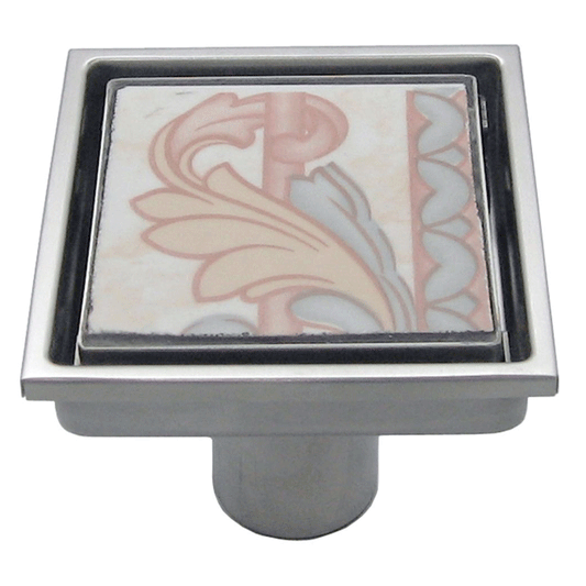 FLOOR DRAIN RECESSED SLOT ANTI-ODOUR 100X100MM ?2" INOX