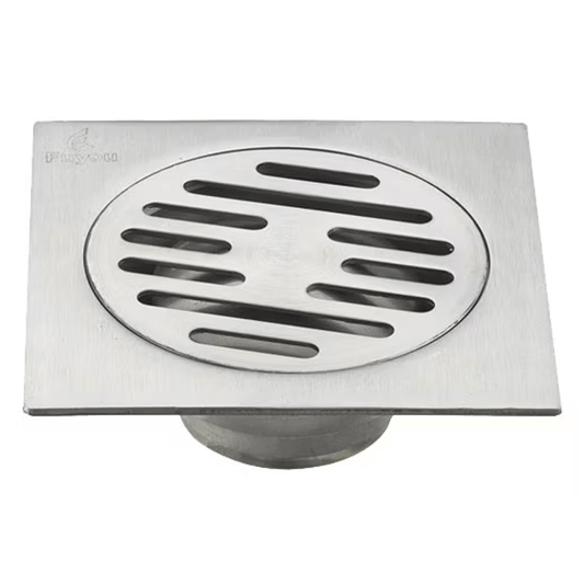 FLOOR DRAIN ANTI-ODOUR 150X150MM ?2-1/2" INOX