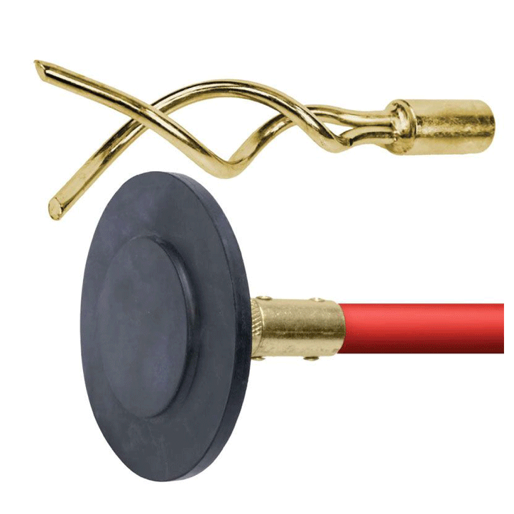 DRAIN ROD SET 14PCS WITH SCRAPPET