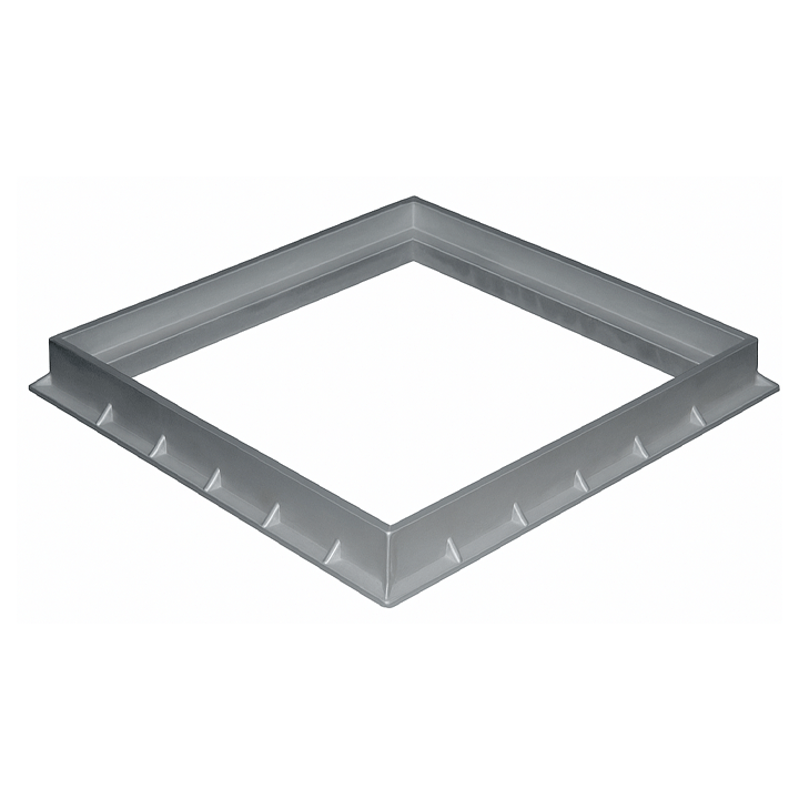 UPVC FRAME 250X250MM GREY