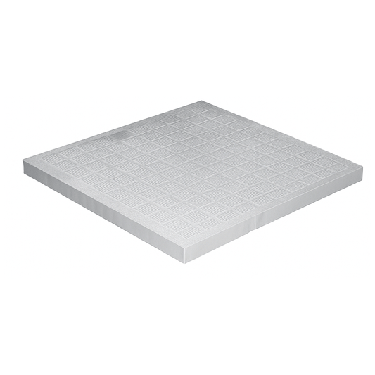 UPVC LIGHT COVER 250X250MM GREY