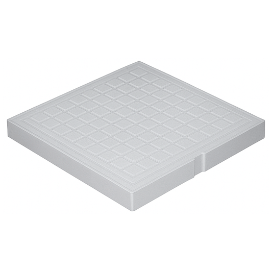 GRID PVC GREY 400X400MM PVC 7500KG