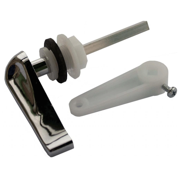 CISTERN LEVERS NICKEL "POLYPIPE"