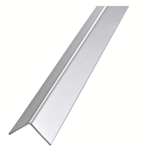 CORNER EQUAL SIDES 20X20MM SILVER 2M