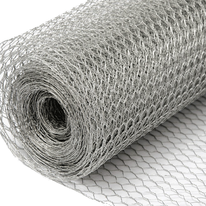 STEEL MESH HEXAGONAL 13X13MM 22G 100CM