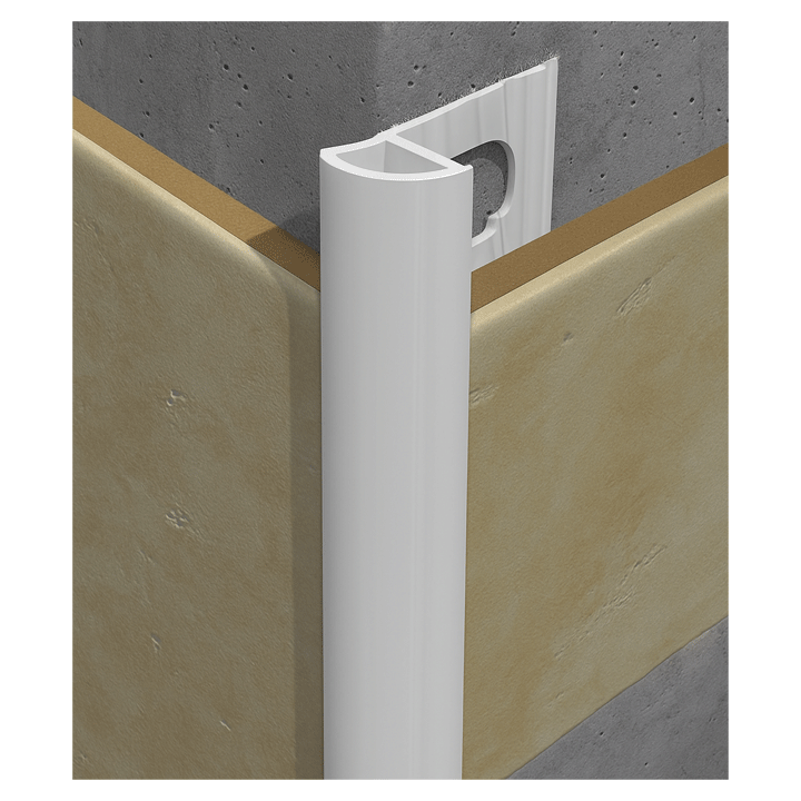 TILE PROFILE WHITE H10MM  2.70M