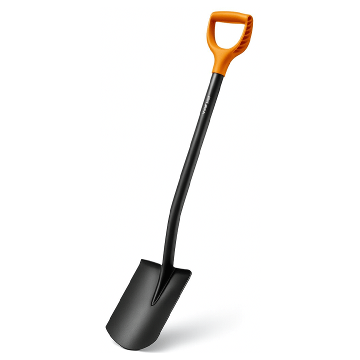 FISKARS SOLID SPADE ROUNDED
