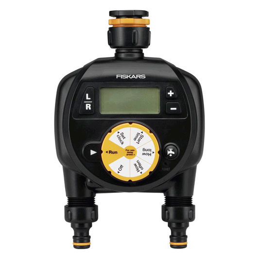 FISKARS WATER TIMER DUAL OUTLET