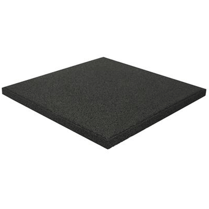 PLAYGROUND SAFETY MATS  40X40X25 BLACK