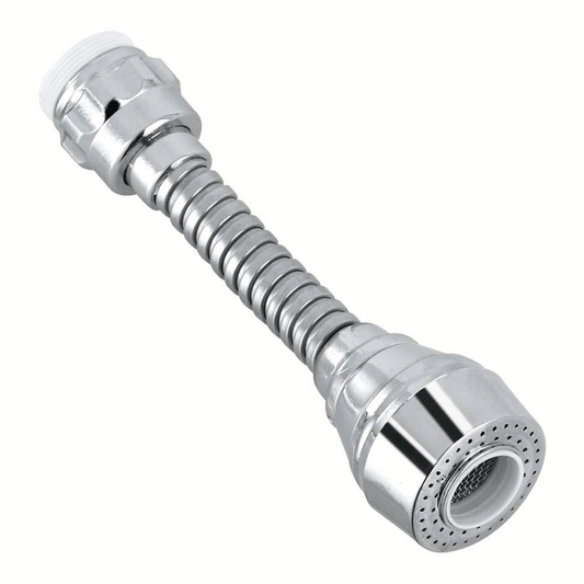 FLEXIBLE ANTISPLASH WITH SWIVEL