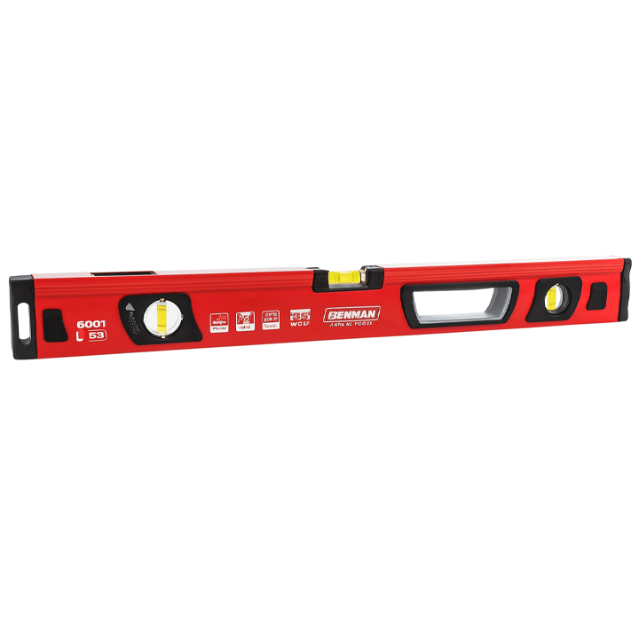 LEVEL WITH 3 VIALS PRO 200CM L33 BENMAN