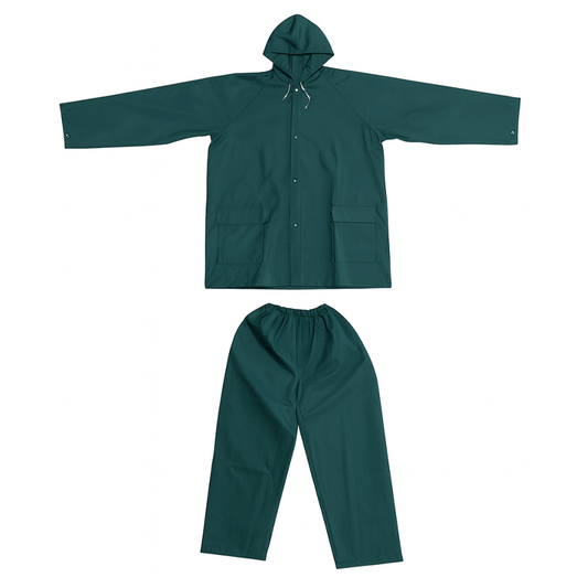 RAINSUIT PVC GREEN - XXL. FF GROUP
