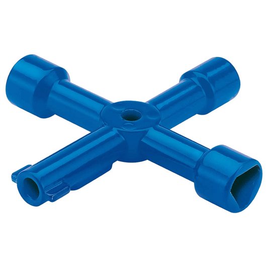 FOUR WAY PLUMBING UTILITY KEY