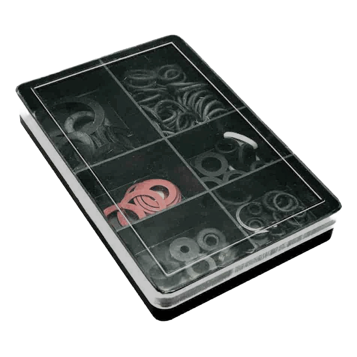 RUBBER RINGS ASS 125PCS