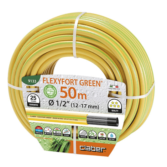HOSE FLEXYFORT GREEN 1/2" [12-17MM] 50M